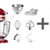 KitchenAid Küchenmaschine ARTISAN 175PS In Liebesapfelrot Mit Nudelvorsatz 35