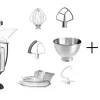 KitchenAid Küchenmaschine ARTISAN 175PS In Gusseisen Schwarz Mit Speiseeismaschine 19